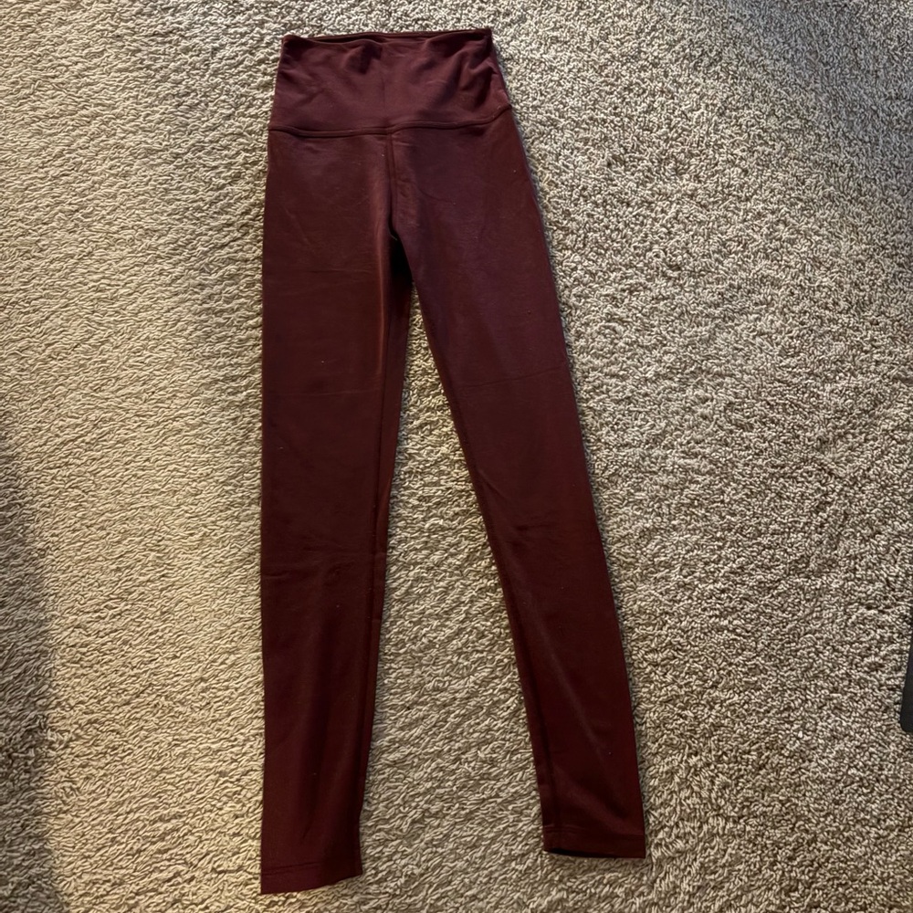 Red beyond yoga leggings